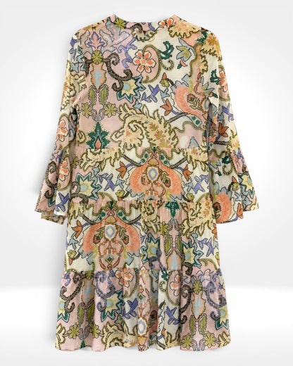 Willow Paisley Smock Dress