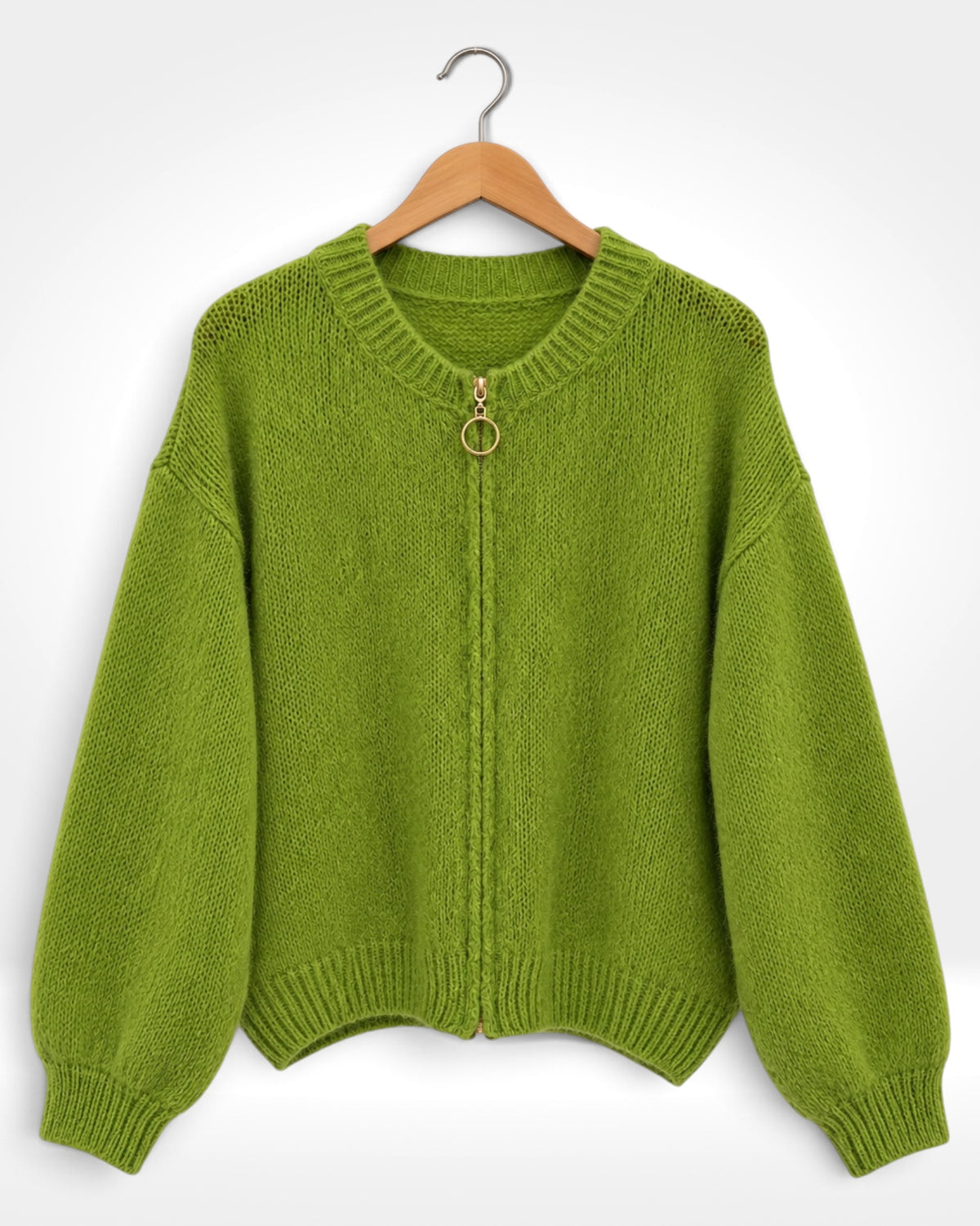 The Mohair Relaxed Knit Cardigan