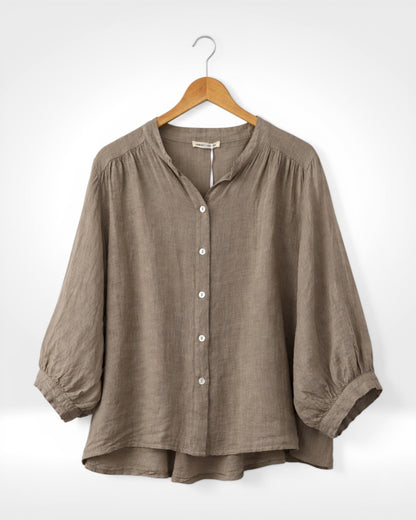 Relaxed Linen Button Shirt
