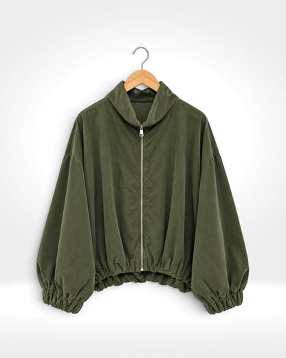 Luna Fine Cord Bomber Jacket