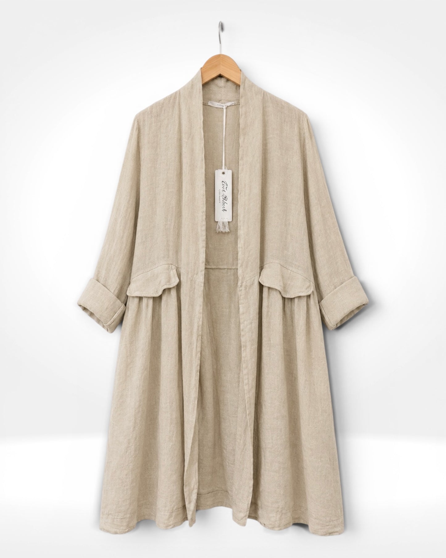 Willow Linen Duster Coat