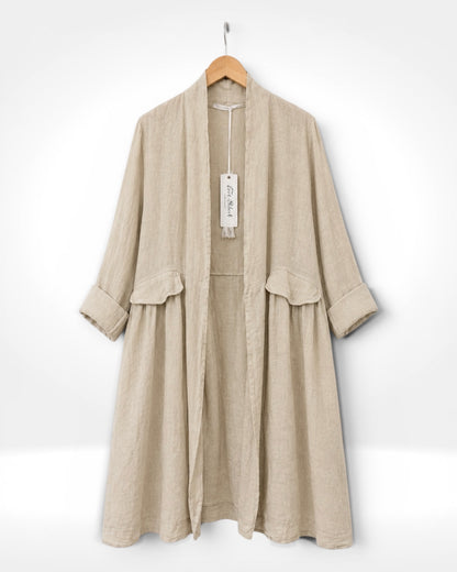 Willow Linen Duster Coat