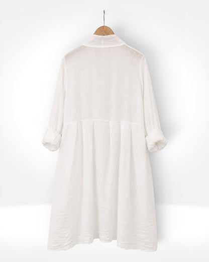 Willow Linen Duster Coat