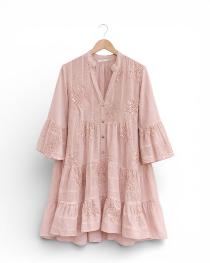 Aurora Sequin Cotton Dress Collection