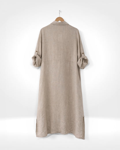 Leinen-Hemdkleid "Essential"