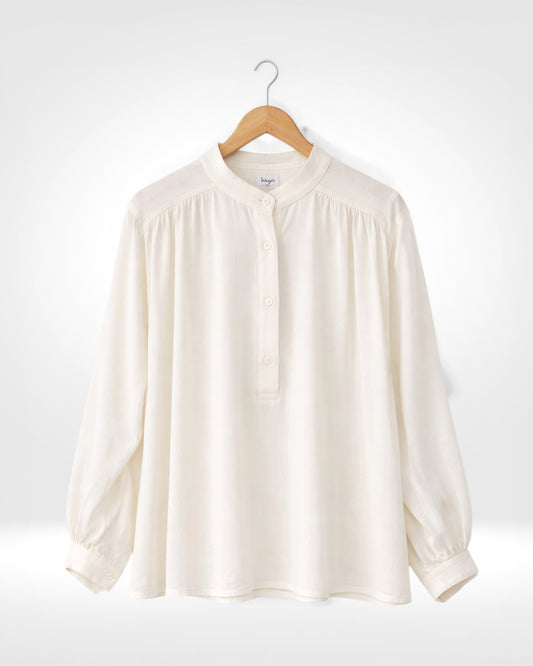 Willow Cotton Linen Blouse
