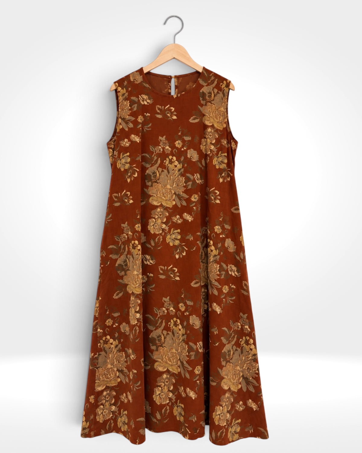 Florence Fine Cord Floral Dress & Jacket Two-Piece Set