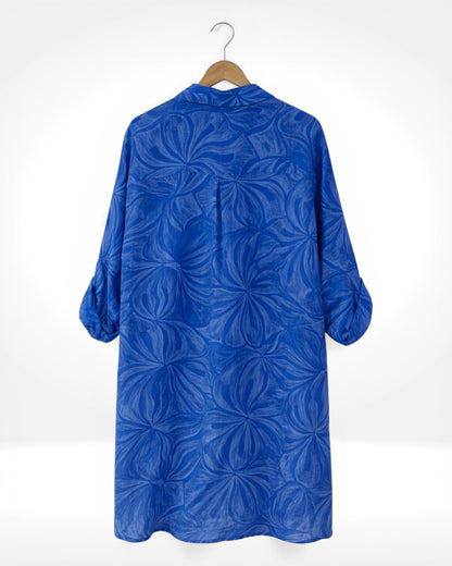 Wild Bloom Linen Shirt
