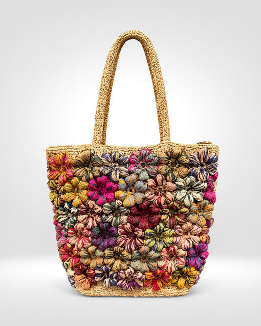 Bloom Rosette Tote