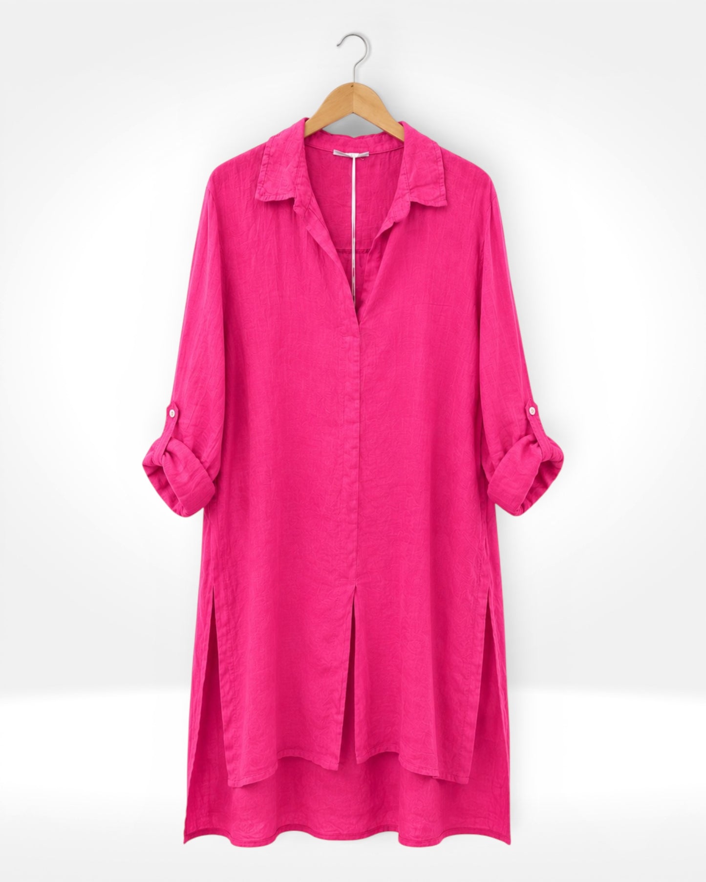 Relaxed Linen Long Shirt/Tunic