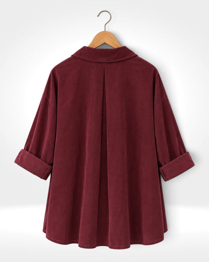 Marlow Fine Needlecord Pocket Shirt