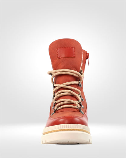 Evelyn Orange Waterproof Boot