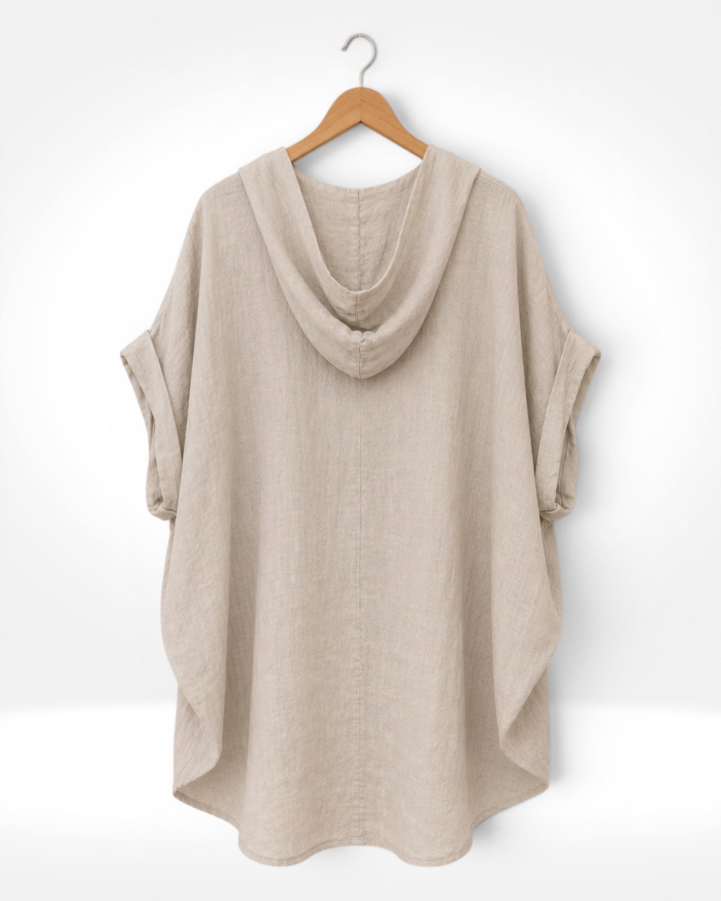 Hooded Linen Star Shirt