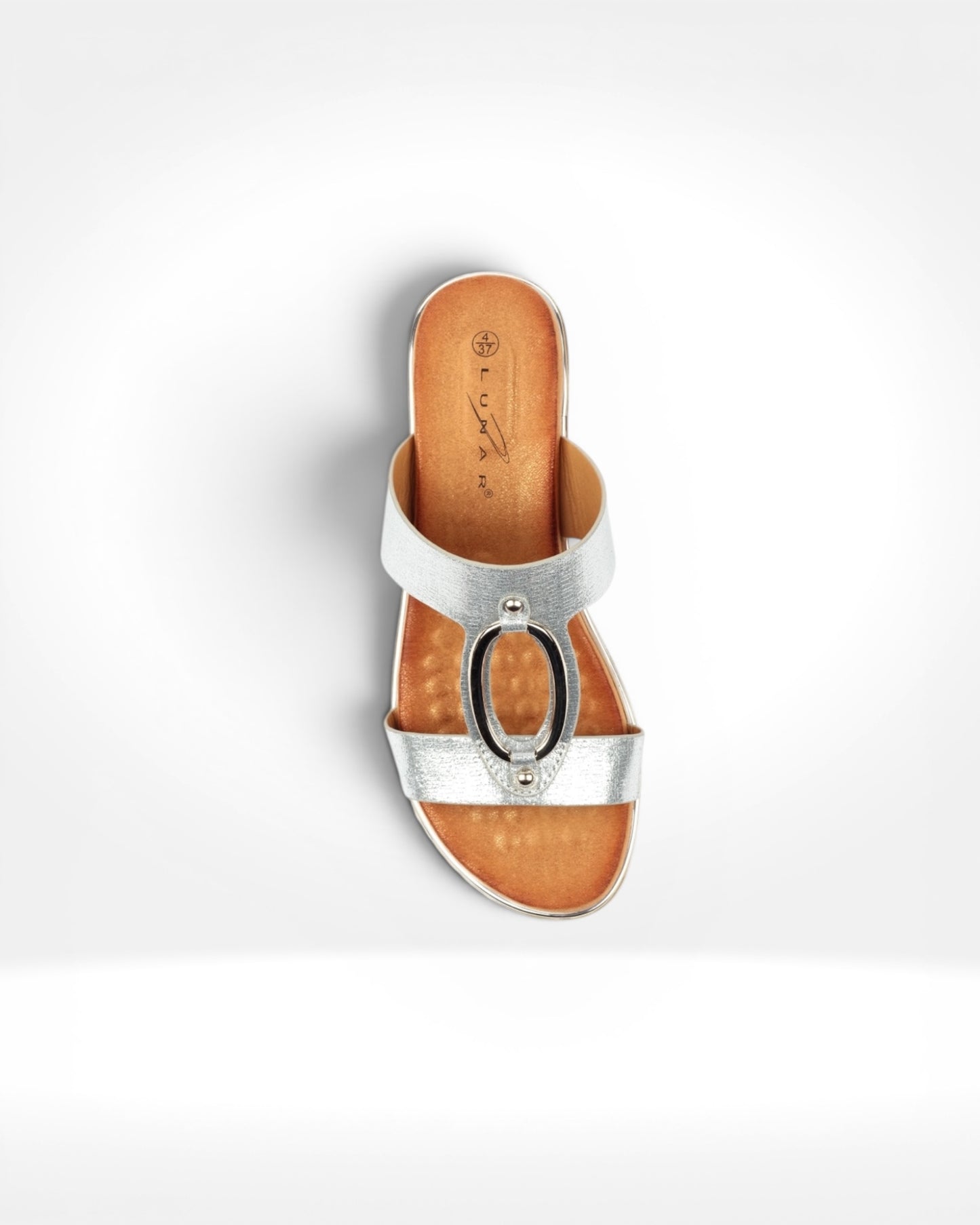 Claudia Silver Sandal