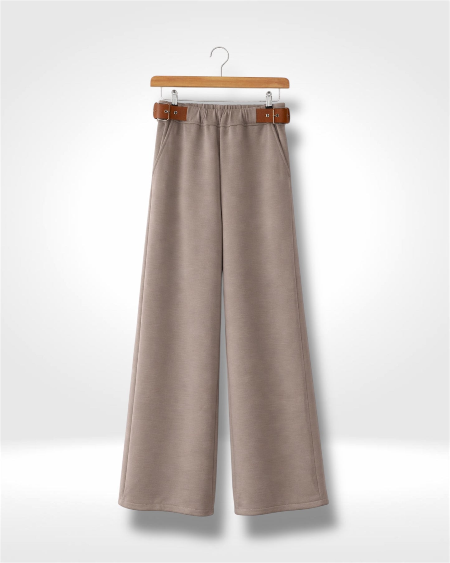 Wide-Leg Form Lounge Trousers