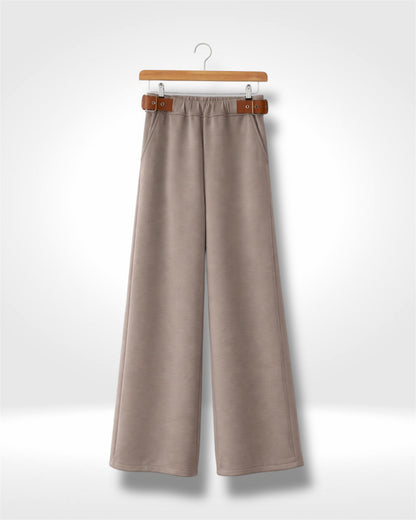 Wide-Leg Form Lounge Trousers