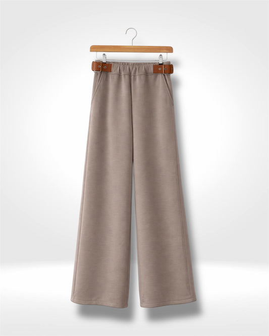 Wide-Leg Form Lounge Trousers
