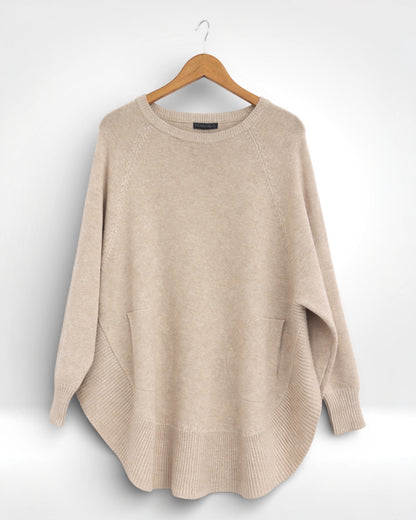 Soft-Knit Pocket Sweater