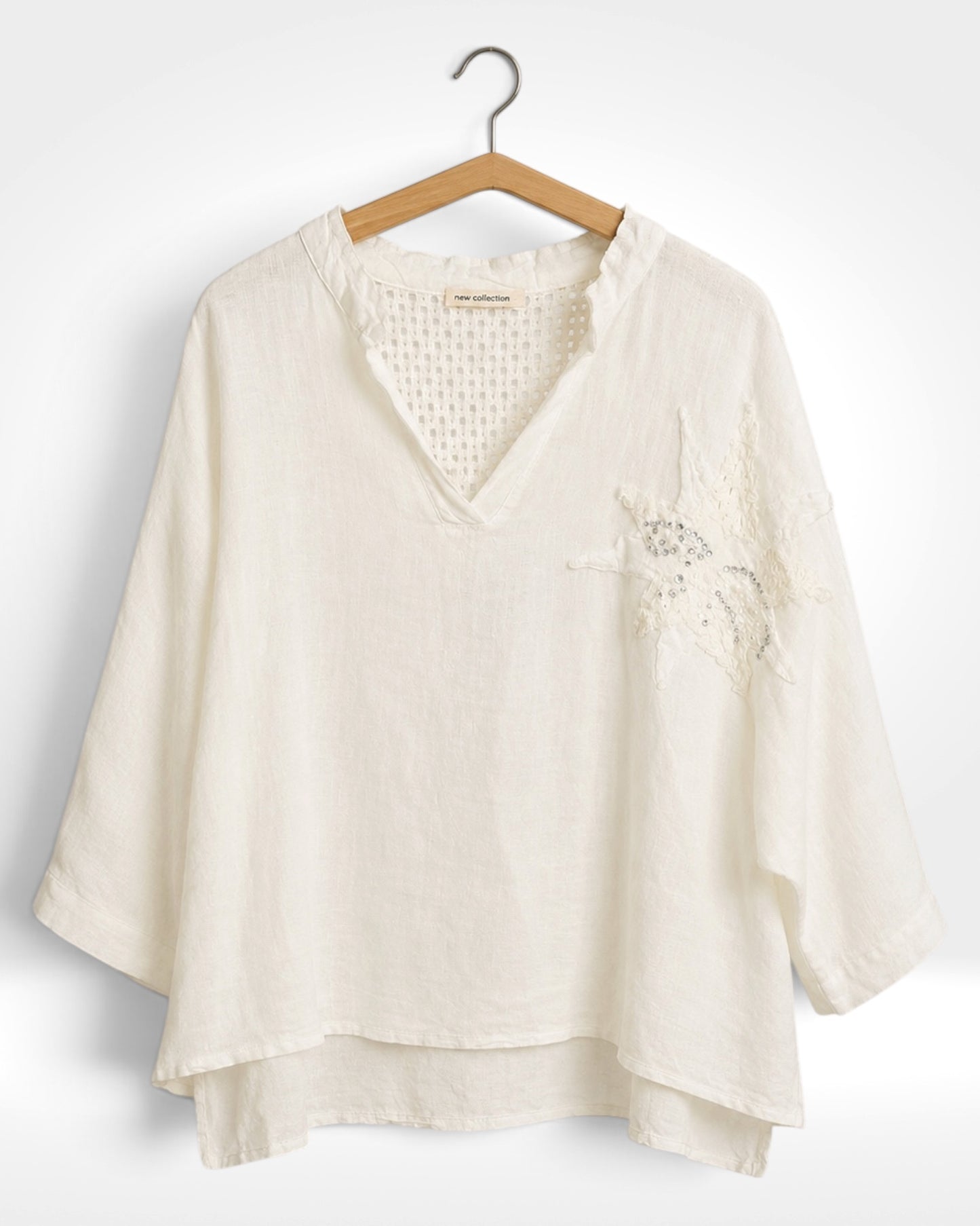 Luna Linen Top