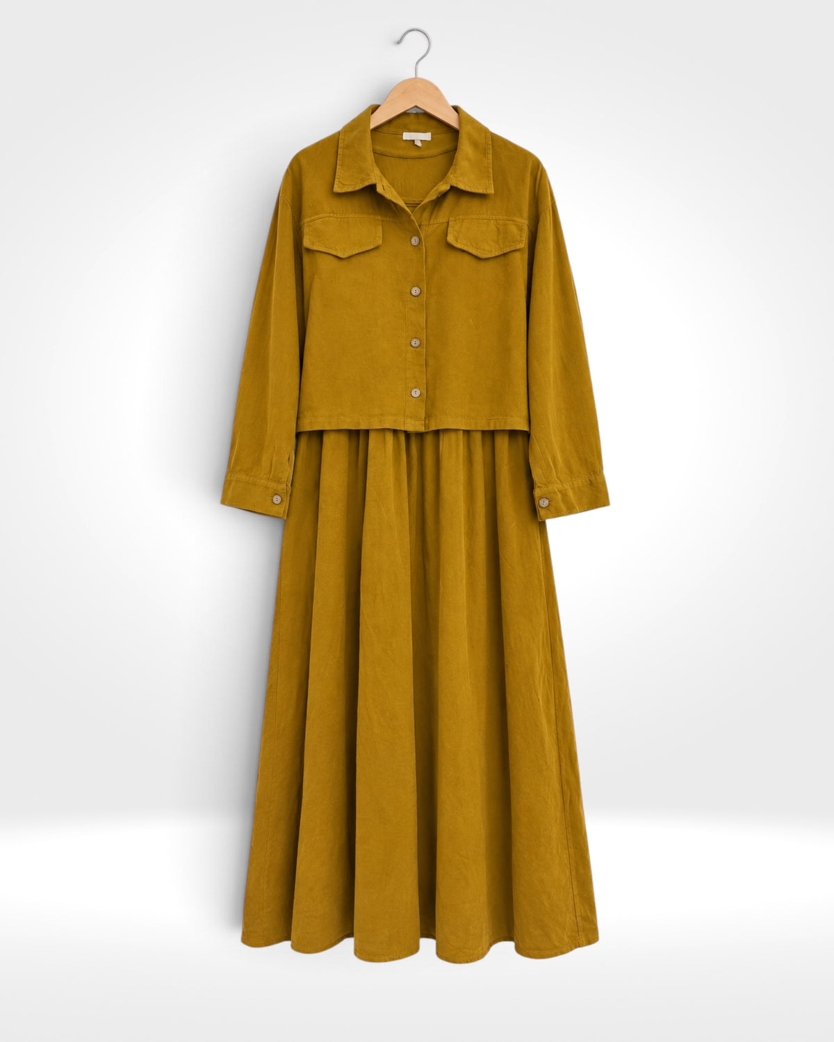Marlowe Utility Maxi Dress & Jacket Set