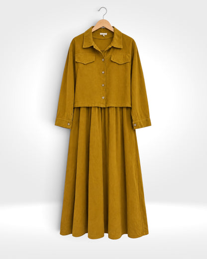Marlowe Utility Maxi Dress & Jacket Set