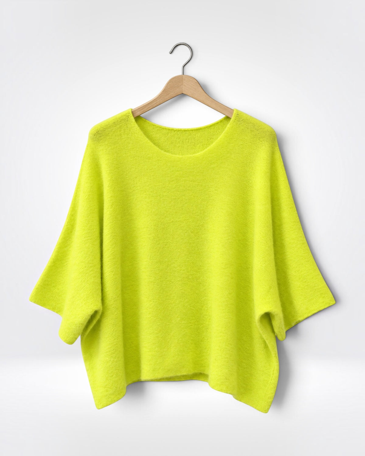Relaxed Batwing Knit Top