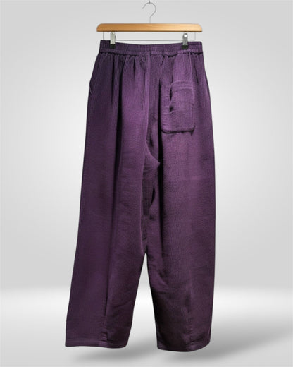 Amethyst Corduroy Relaxed Pants (Bella Blue)