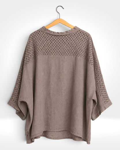 Luna Linen Top