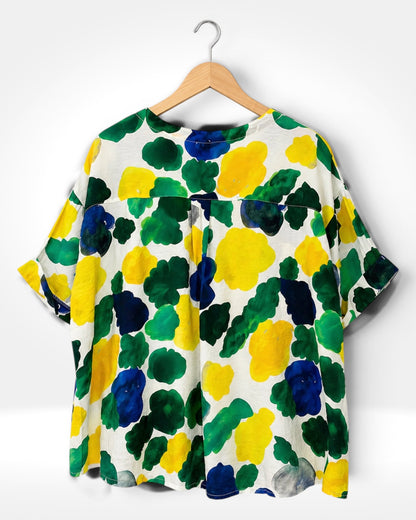 Meadow Splash Top (Bella Blue)