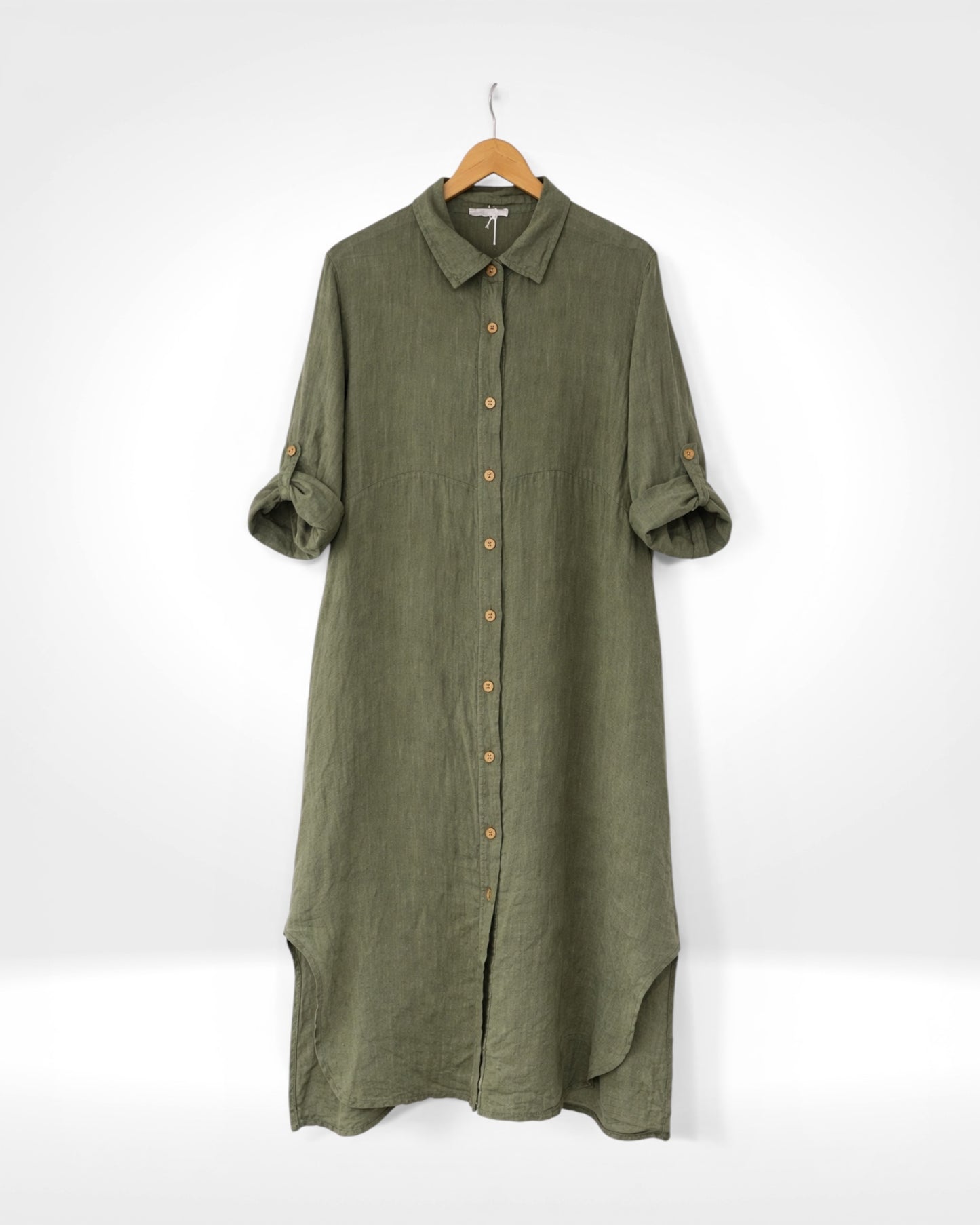 Leinen-Hemdkleid "Essential"