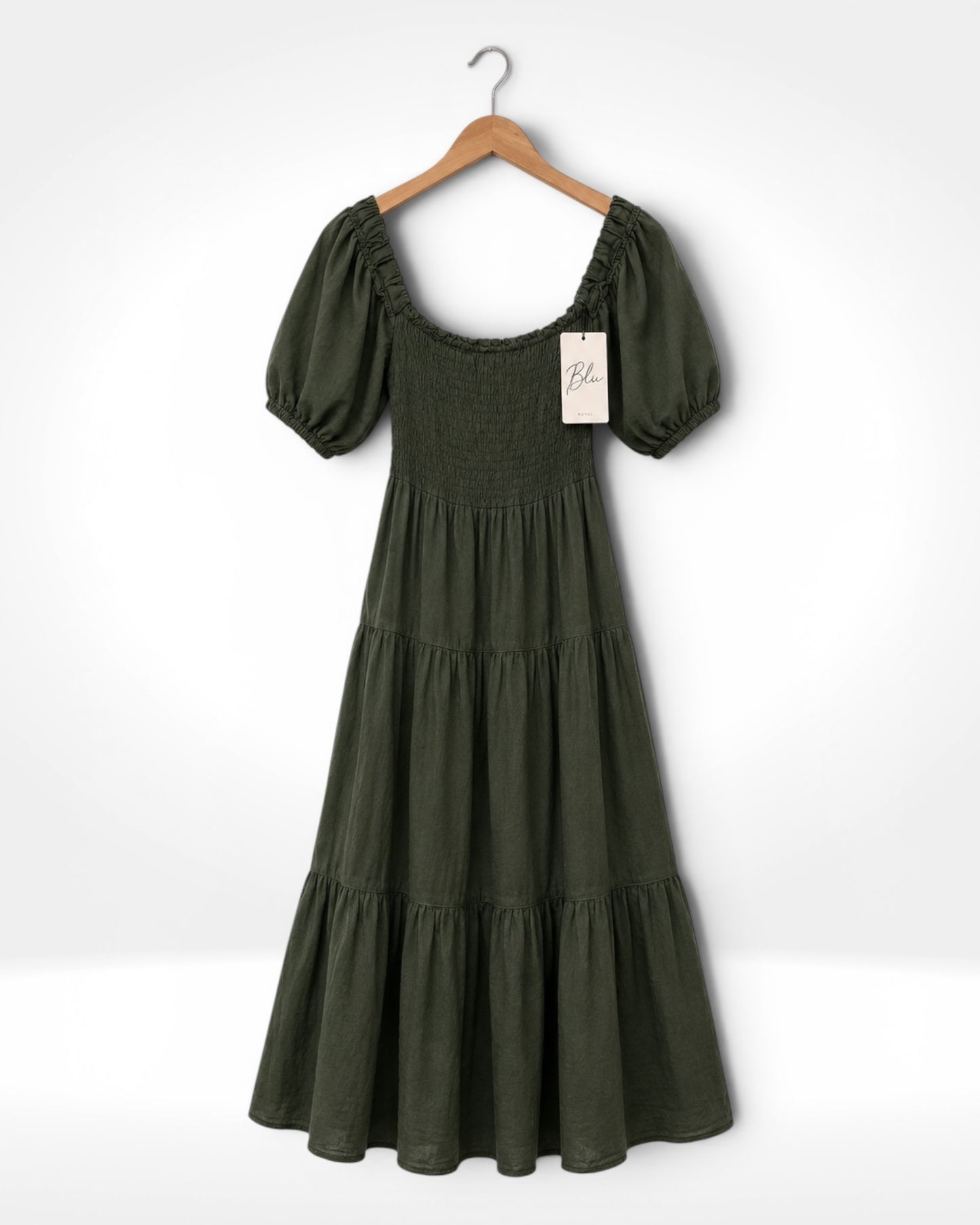 The Willow Smocked Midi Dress