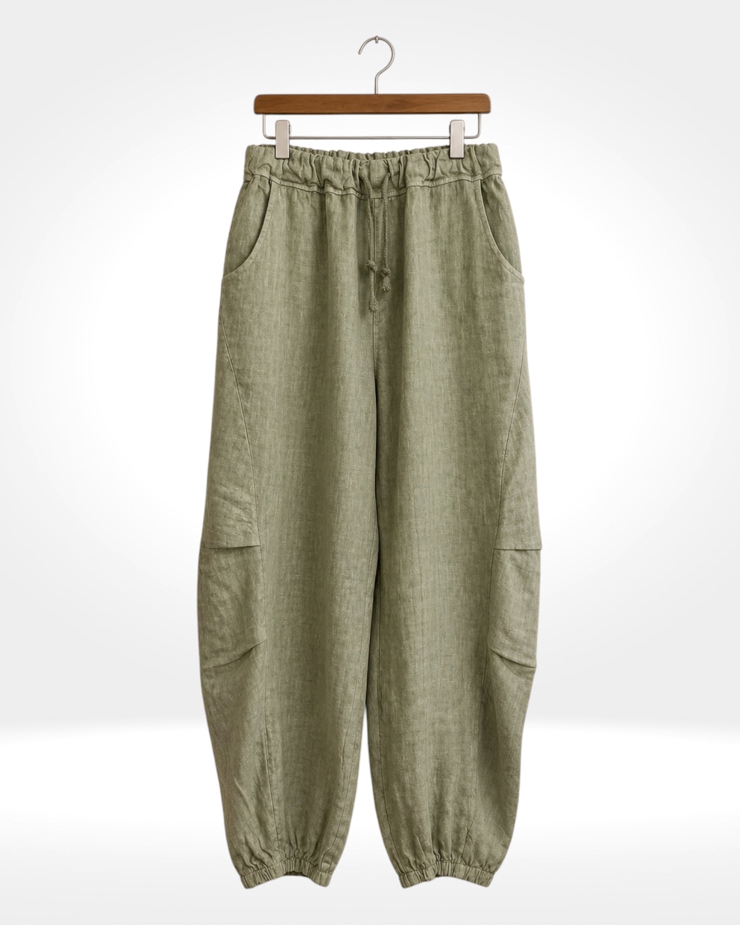 Easy Linen Cargo Trousers