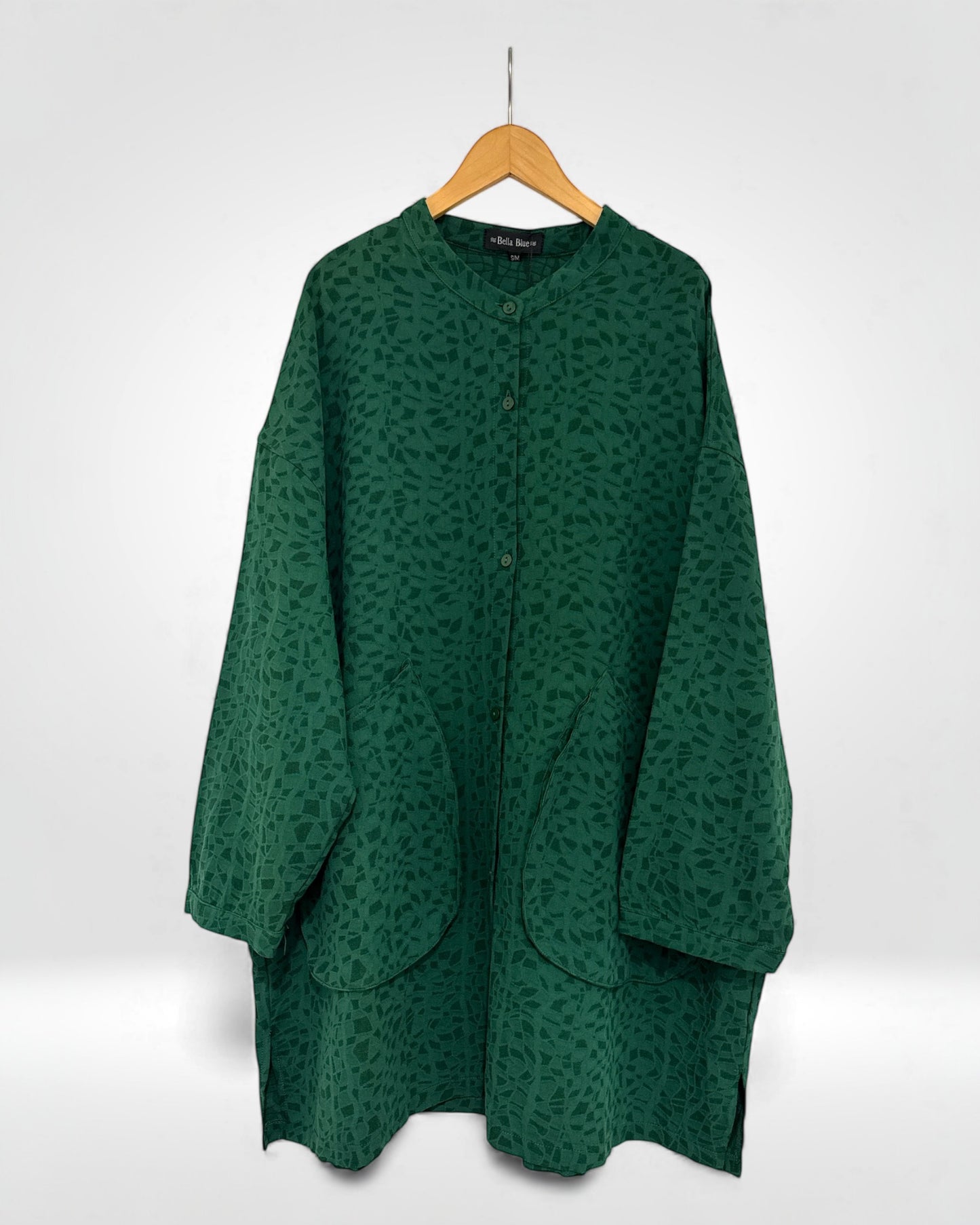 Parisian Verde Mosaic Tunic