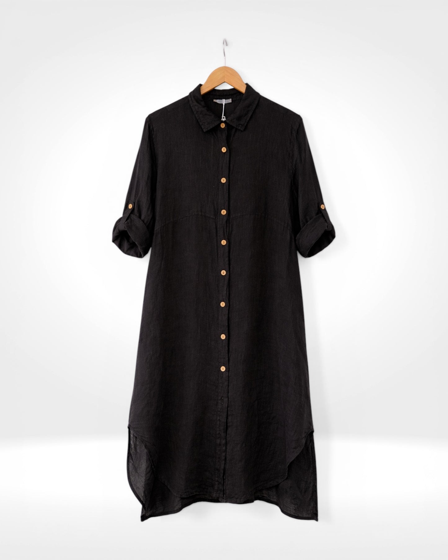 Leinen-Hemdkleid "Essential"