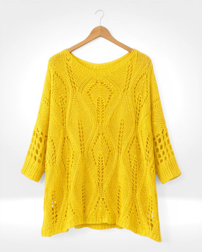 Crochet Knit Sweater