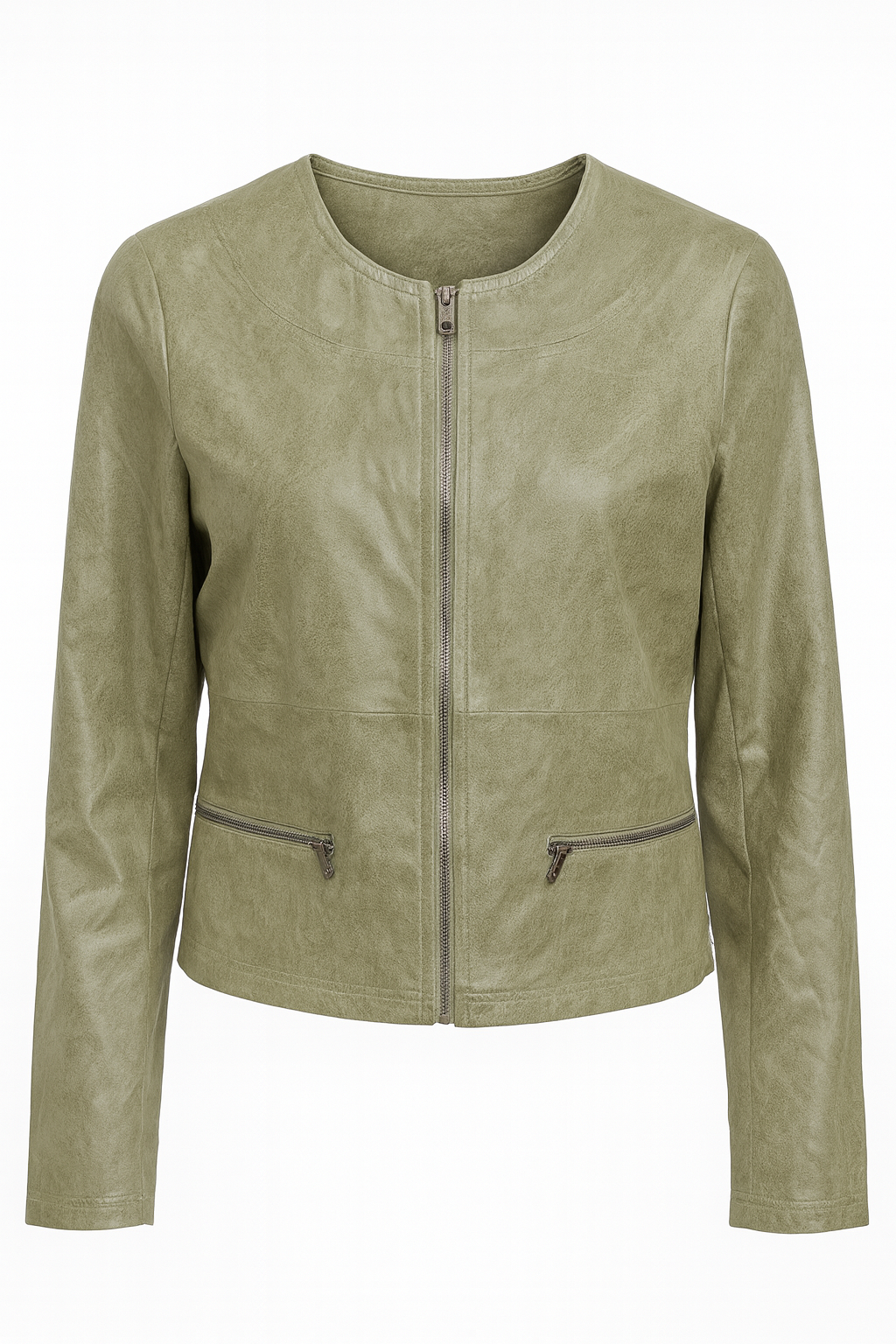 Soft Faux Leather Jacket