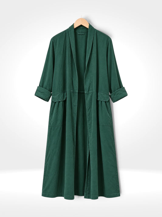 Fine Corduroy Duster Coat