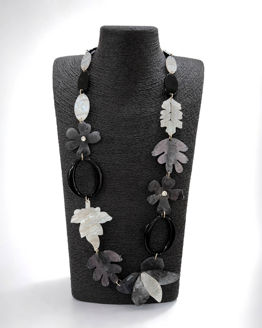 Midnight Garden Statement Necklace