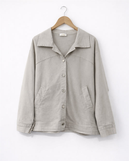 Classic Cotton Utility Jacket
