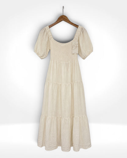 The Willow Smocked Midi Dress