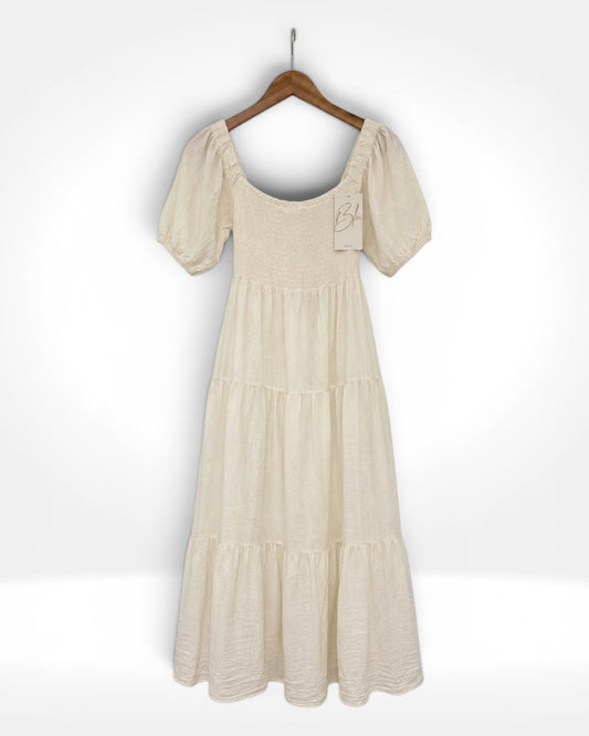 The Willow Smocked Midi Dress