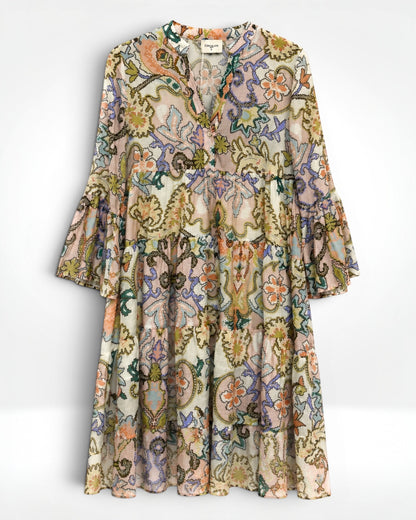 Willow Paisley Smock Dress