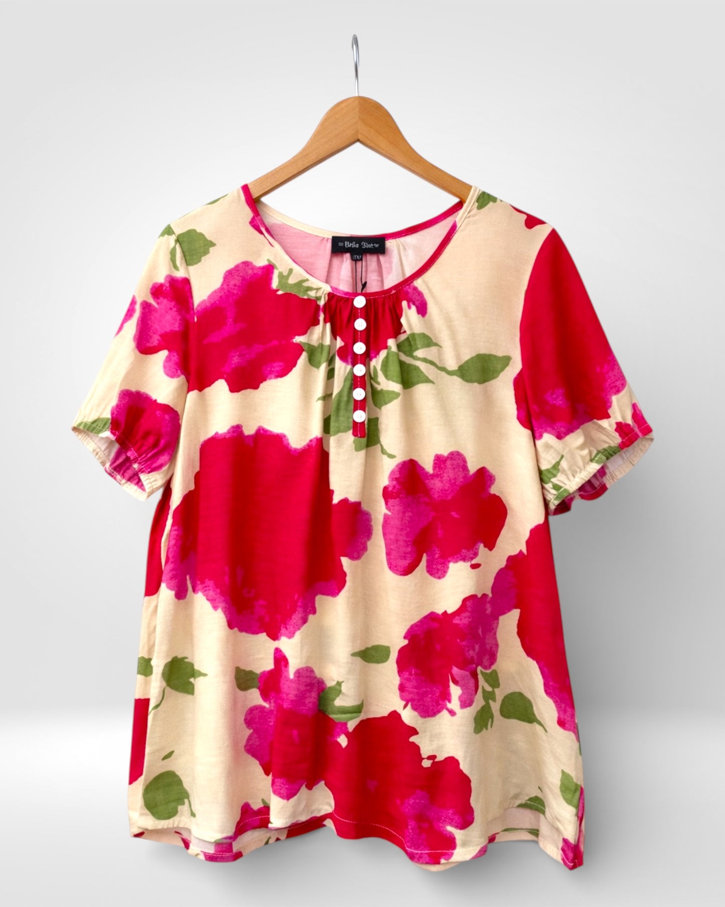 Rosé Bloom Top (Bella Blue)