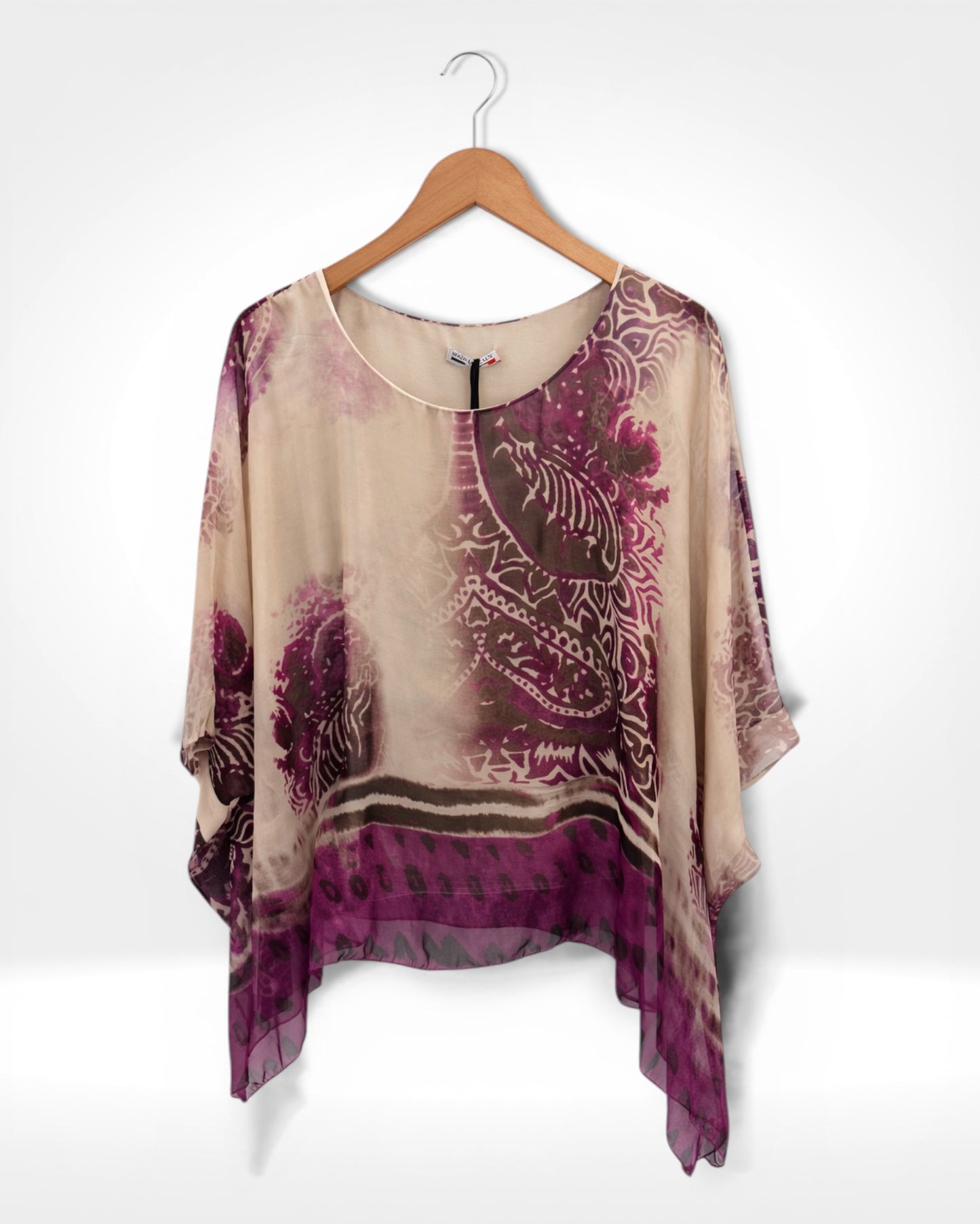 Paisley Silk Top