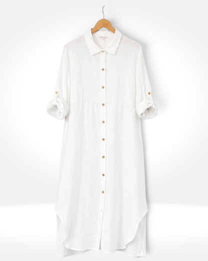 Essential Linen Shirt Dress