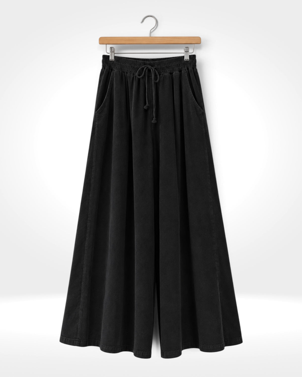 Paloma Fine Needlecord Wide-Leg Trousers