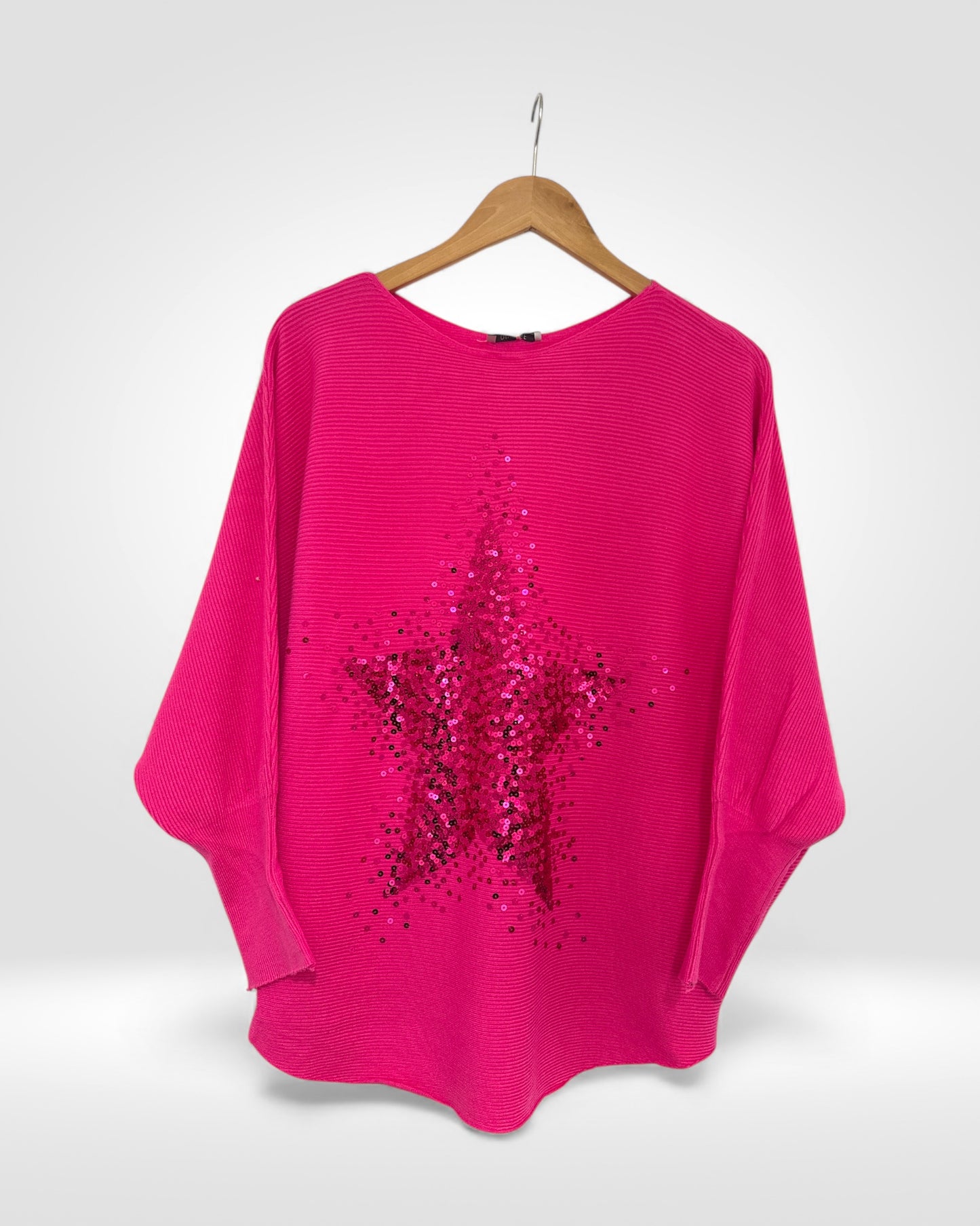 Sequin Star Knit Jumper