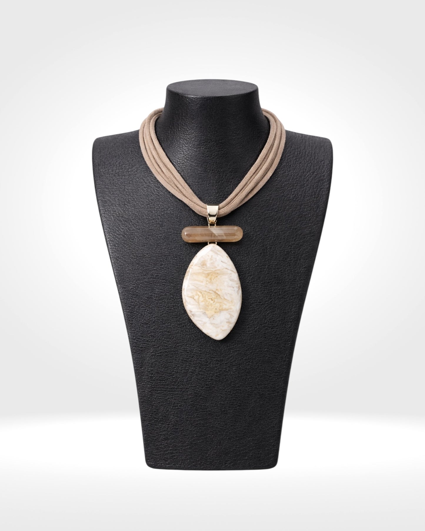 Stone Harmony Pendant Necklace