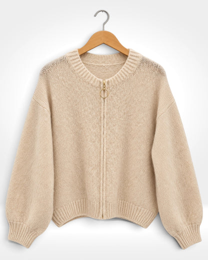 The Mohair Relaxed Knit Cardigan