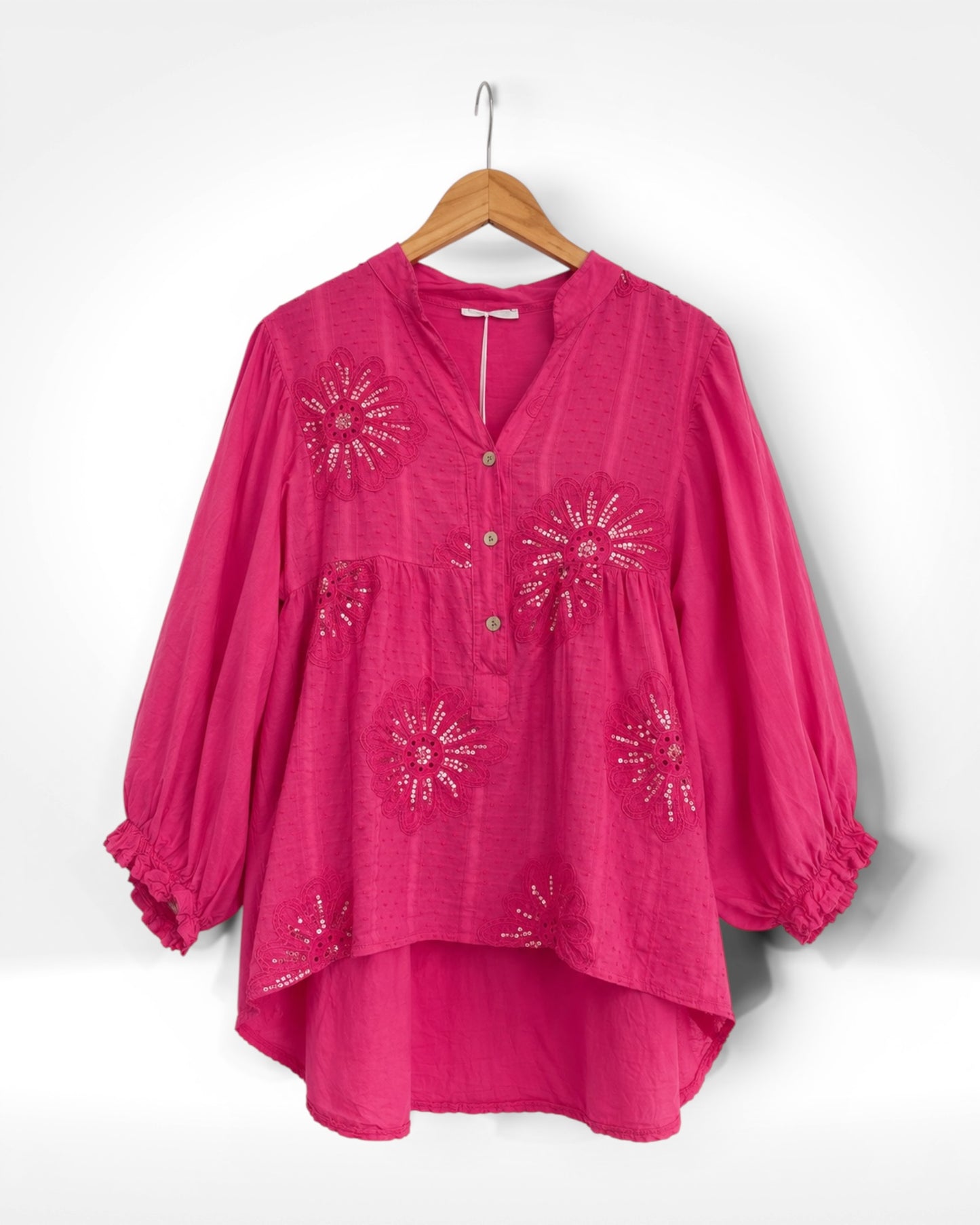 The Eva Embroidered Blouse